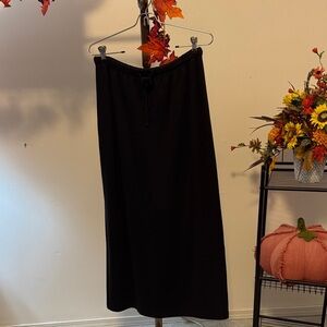Elegant Navy Blue Women's Skirt